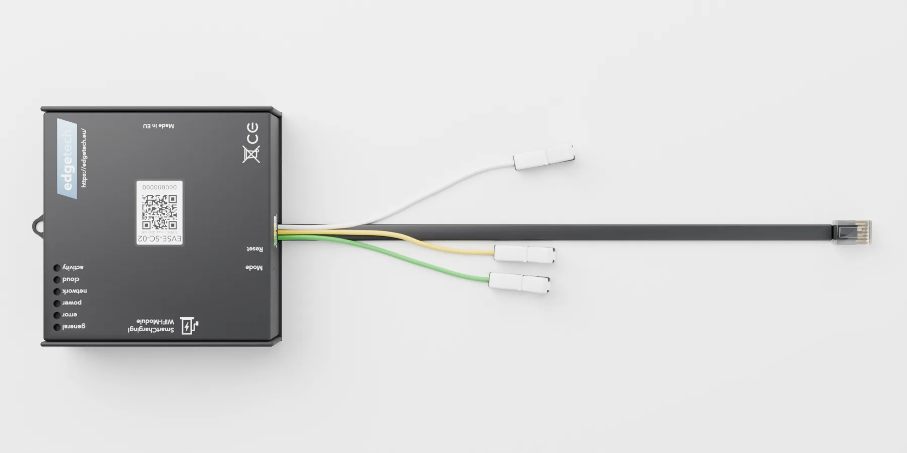 Edge Smart Load Balancer EVSE-SC-02, top view with status LEDs
