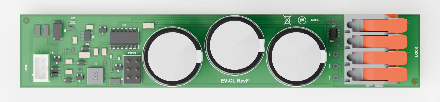 EVSE-X-CL seen from above